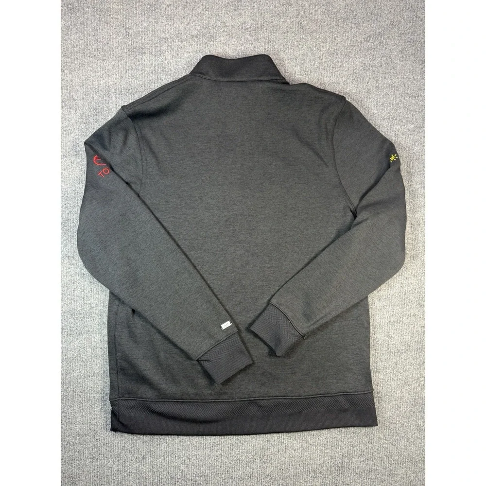 Nike Dri Fit Toyota 1/4 Zip Pullover Mens Medium Gray Quarter Zip Sweatshirt